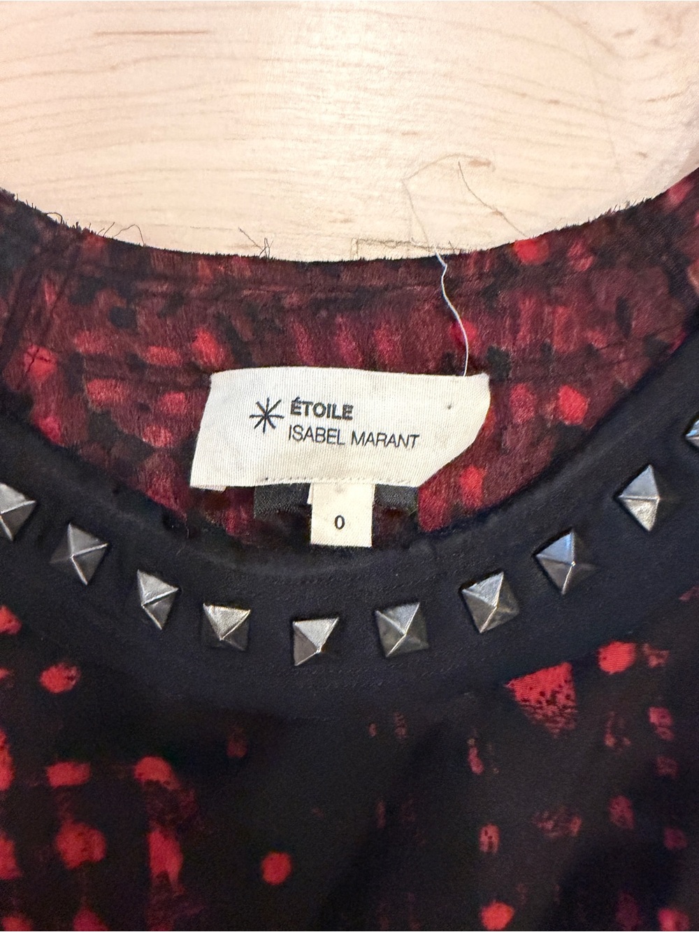 Isabel Marat short dress with studded design